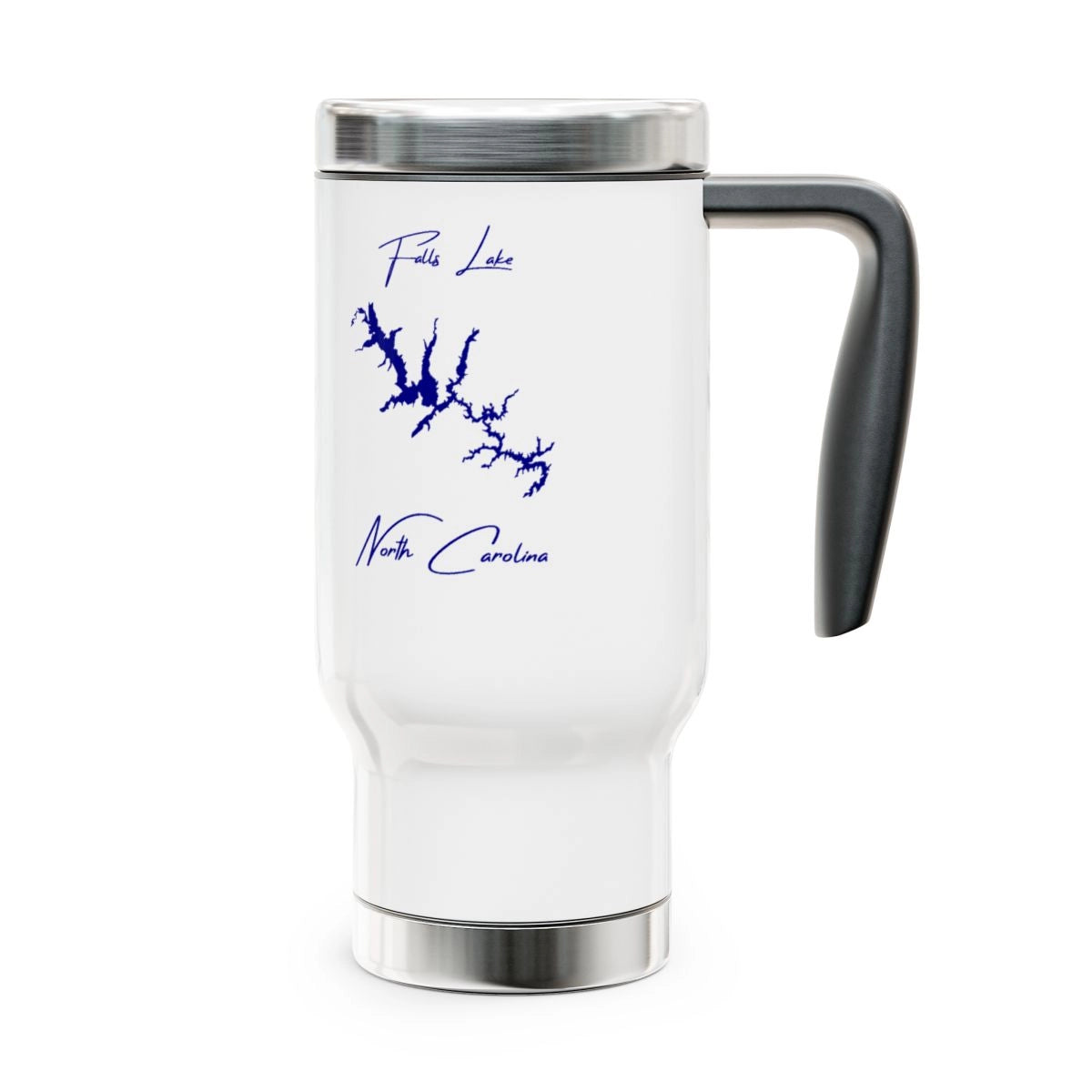 North  Carolina  Falls  Lake  Travel  Mug  other  position  view  from  right  14oz.webp