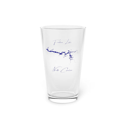 North  Carolina  Fontana  Lake  16oz  Pint  Glass  front  position  view  from  front  16oz.webp