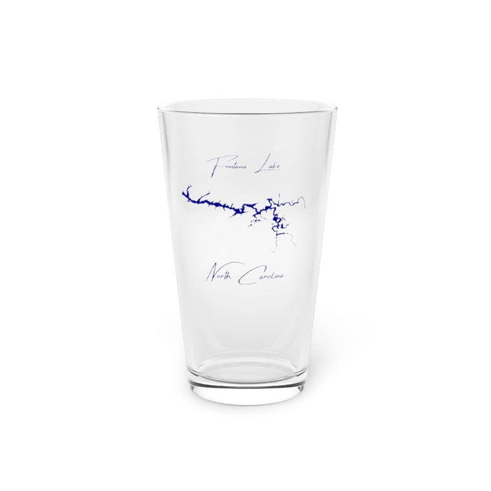 North  Carolina  Fontana  Lake  16oz  Pint  Glass  front  position  view  from  front  16oz.webp