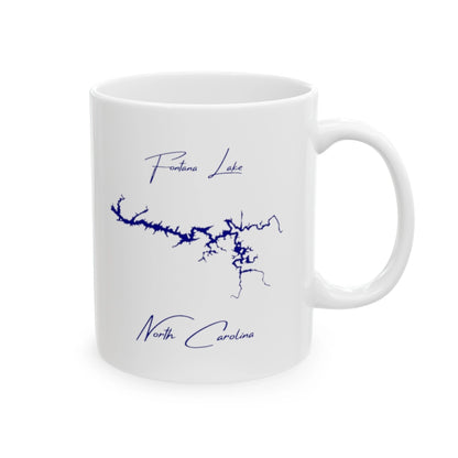North  Carolina  Fontana  Lake  Ceramic  Mug  other  position  view  from  right  11oz.webp