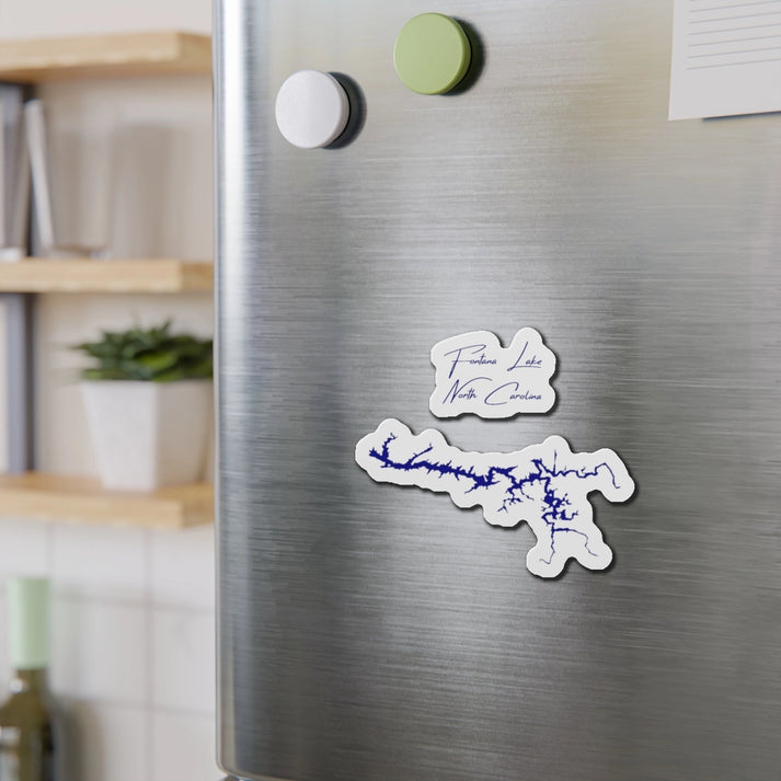 North  Carolina  Fontana  Lake  Die  Cut  Magnet  front  position  view  from  context-2  4  x  4.webp