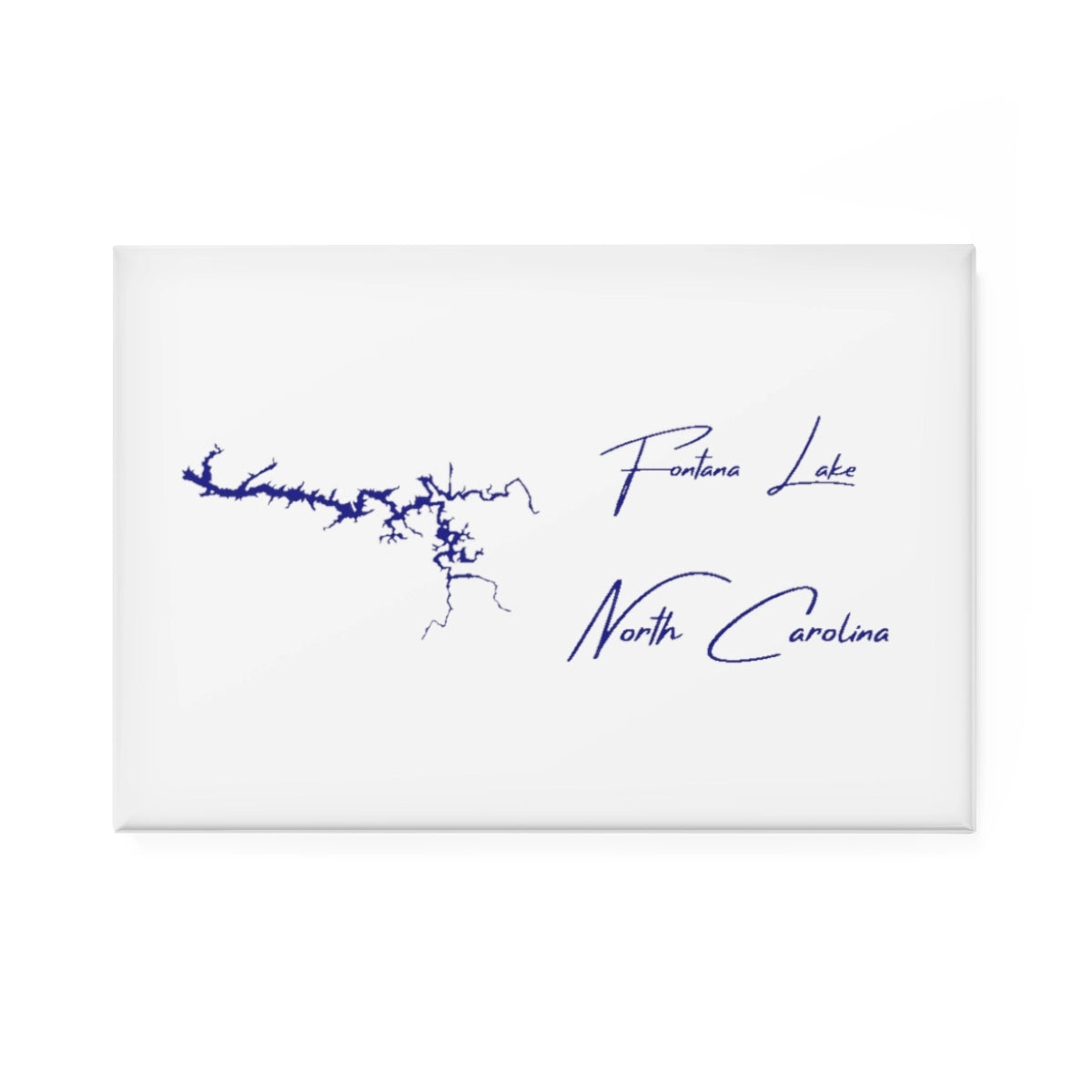 North  Carolina  Fontana  Lake  Magnet  front  position  view  from  front  2  x  3.webp