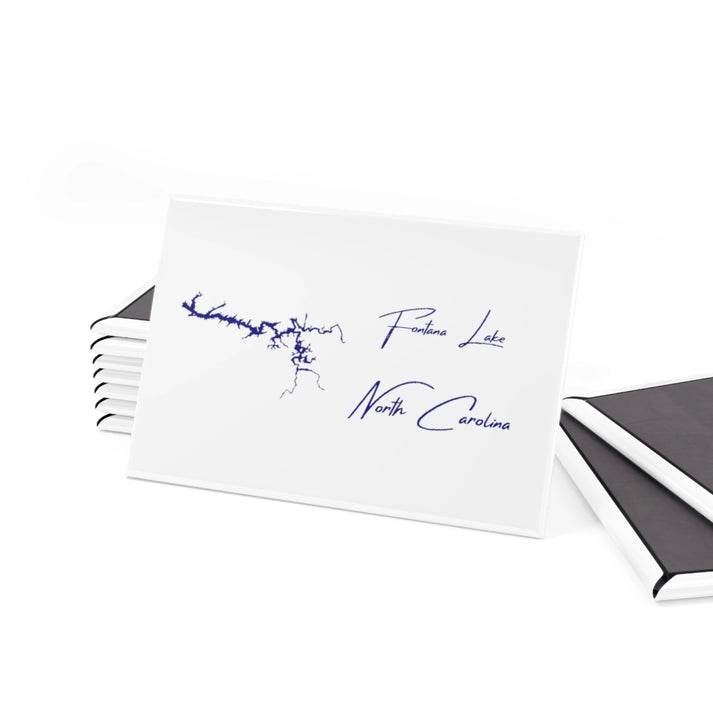 North  Carolina  Fontana  Lake  Magnet  front  position  view  from  set  2  x  3.webp