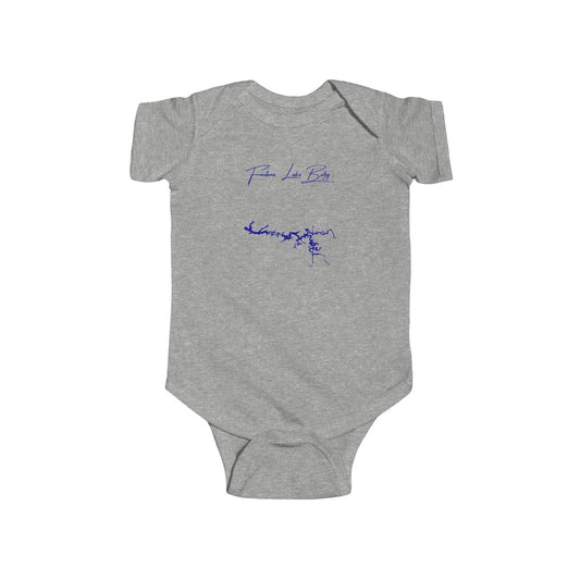 North  Carolina  Fontana  Lake  Onesie  front  position  view  from  front  heather.webp