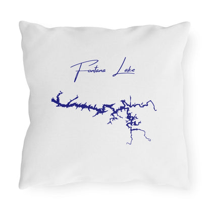 North  Carolina  Fontana  Lake  Outdoor  Pillow  back  position  view  from  back  16  x  16.webp