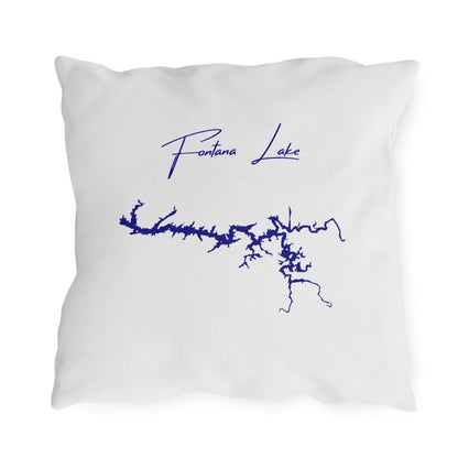 North  Carolina  Fontana  Lake  Outdoor  Pillow  back  position  view  from  back  18  x  18.webp
