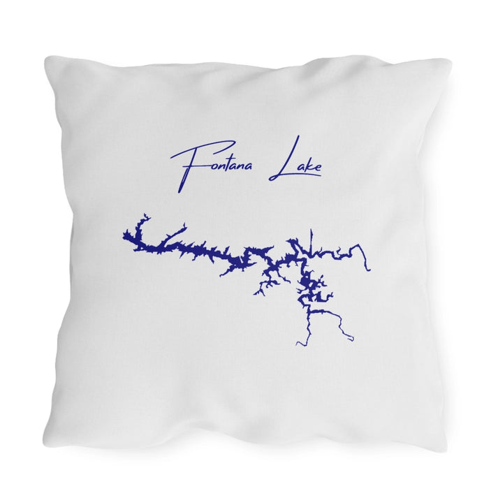 North  Carolina  Fontana  Lake  Outdoor  Pillow  back  position  view  from  back  20  x  20.webp