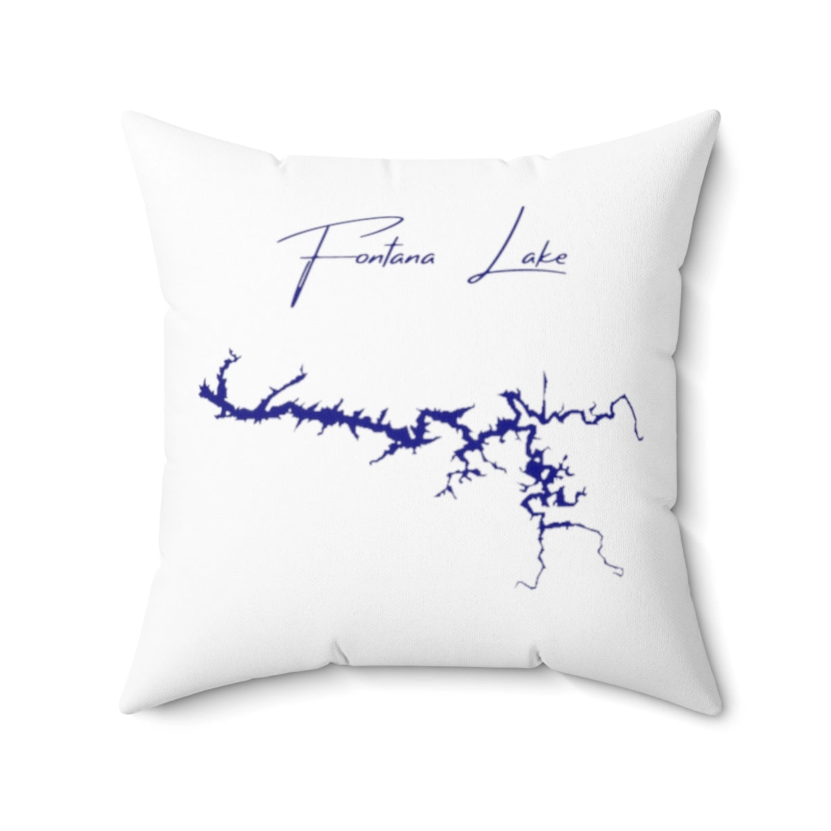 North  Carolina  Fontana  Lake  Pillow  front  position  view  from  front  20  x  20.webp