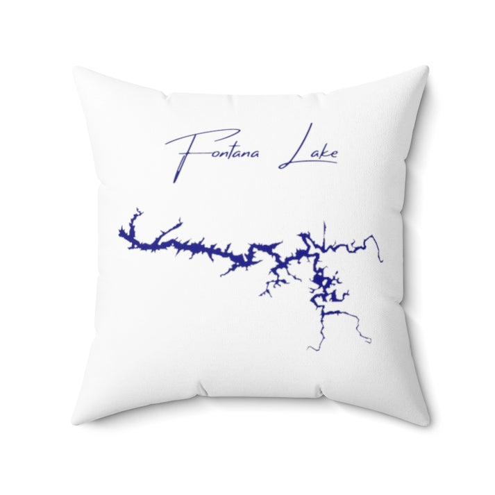 North  Carolina  Fontana  Lake  Pillow  front  position  view  from  front  20  x  20.webp