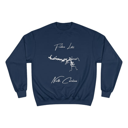 North  Carolina  Fontana  Lake  Sweatshirt  front  position  view  from  front  navy.webp