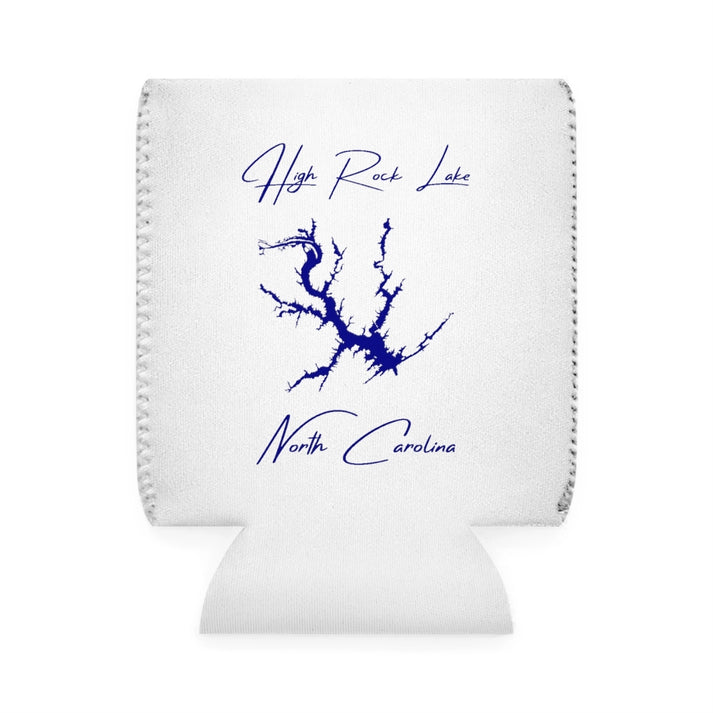 North  Carolina  High  Rock  Lake  Can  Koozie  front  position  view  from  front-1  white.webp