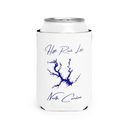 North  Carolina  High  Rock  Lake  Can  Koozie  front  position  view  from  front-2  white.webp
