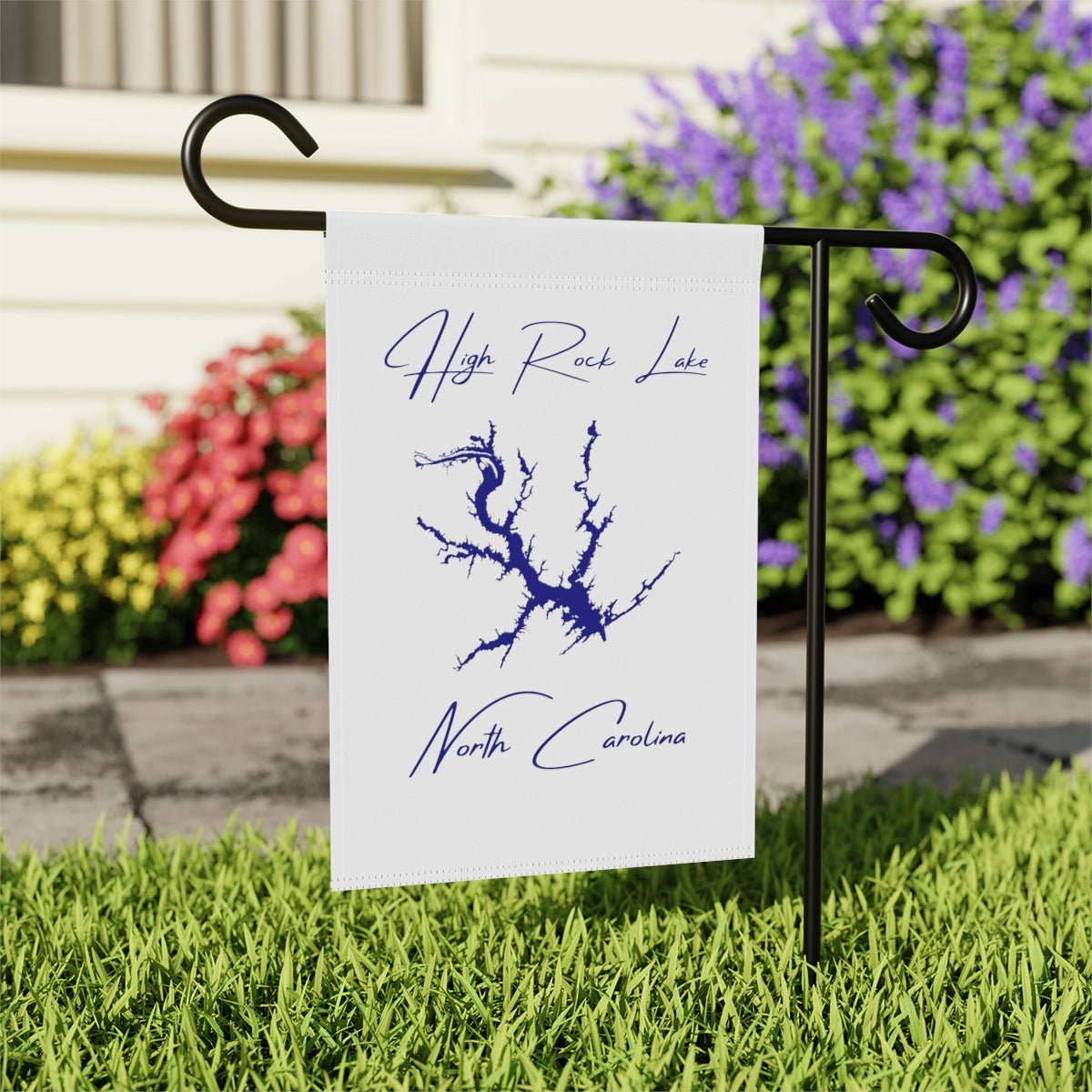 North  Carolina  High  Rock  Lake  Garden  Banner  other  position  view  from  context-2  12''  x  18''.webp