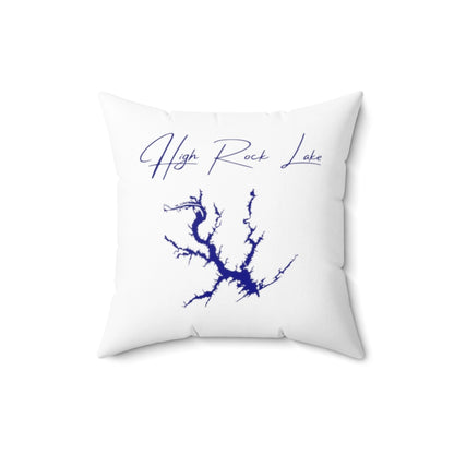 North  Carolina  High  Rock  Lake  Pillow  front  position  view  from  back  16  x  16.webp