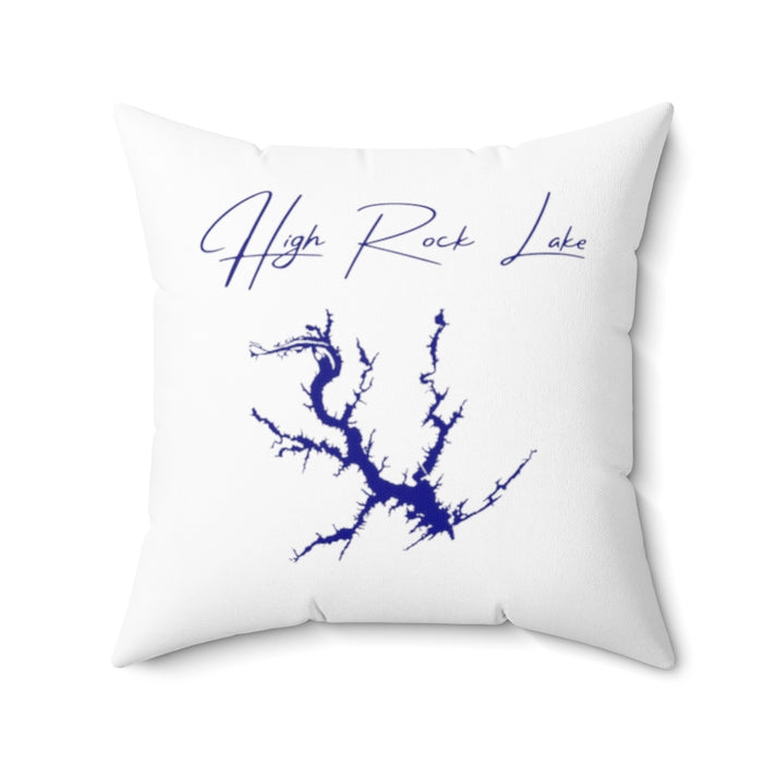 North  Carolina  High  Rock  Lake  Pillow  front  position  view  from  back  20  x  20.webp