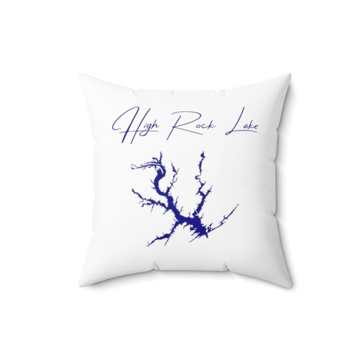 North  Carolina  High  Rock  Lake  Pillow  front  position  view  from  front  16  x  16.webp