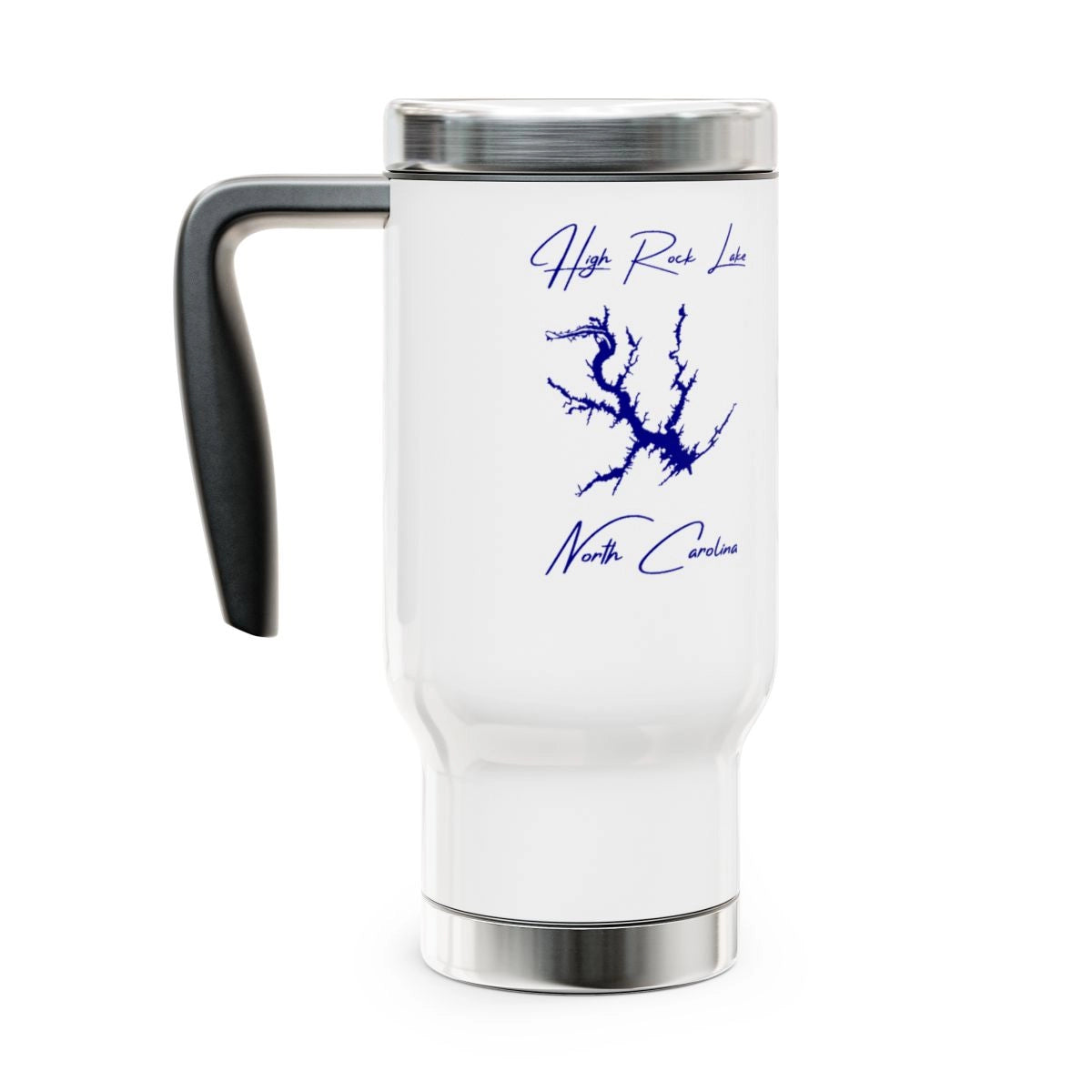 North  Carolina  High  Rock  Lake  Travel  Mug  other  position  view  from  left  14oz.webp
