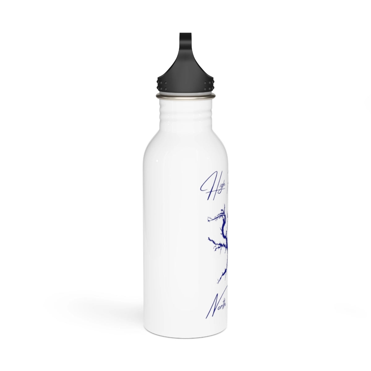 North  Carolina  High  Rock  Lake  Water  bottle  other  position  view  from  left  white.webp