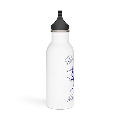 North  Carolina  High  Rock  Lake  Water  bottle  other  position  view  from  left  white.webp