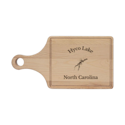 North  Carolina  Hyco  Lake  Engraved  Cutting  Board  front  position  view  from  front  maple.webp