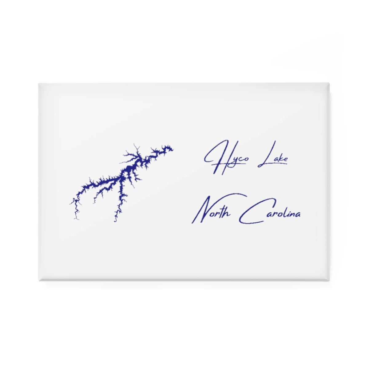 North  Carolina  Hyco  Lake  Magnet  front  position  view  from  front  2  x  3.webp