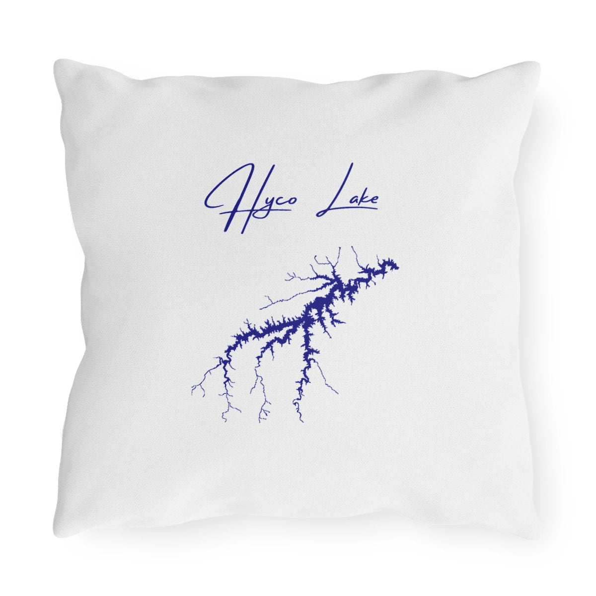 North  Carolina  Hyco  Lake  Outdoor  Pillow  back  position  view  from  back  16  x  16.webp
