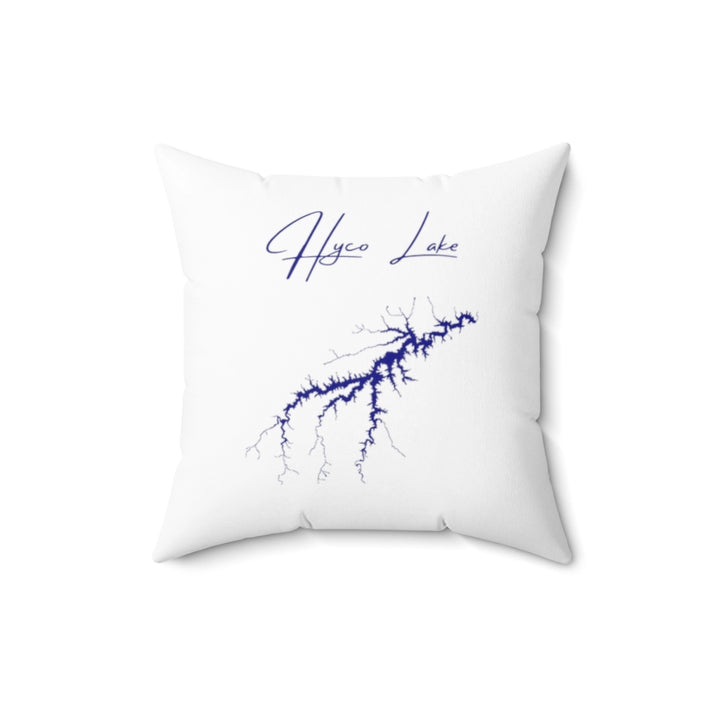 North  Carolina  Hyco  Lake  Pillow  front  position  view  from  back  16  x  16.webp