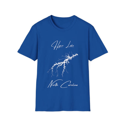 North  Carolina  Hyco  Lake  T-shirt  front  position  view  from  front  royal.webp