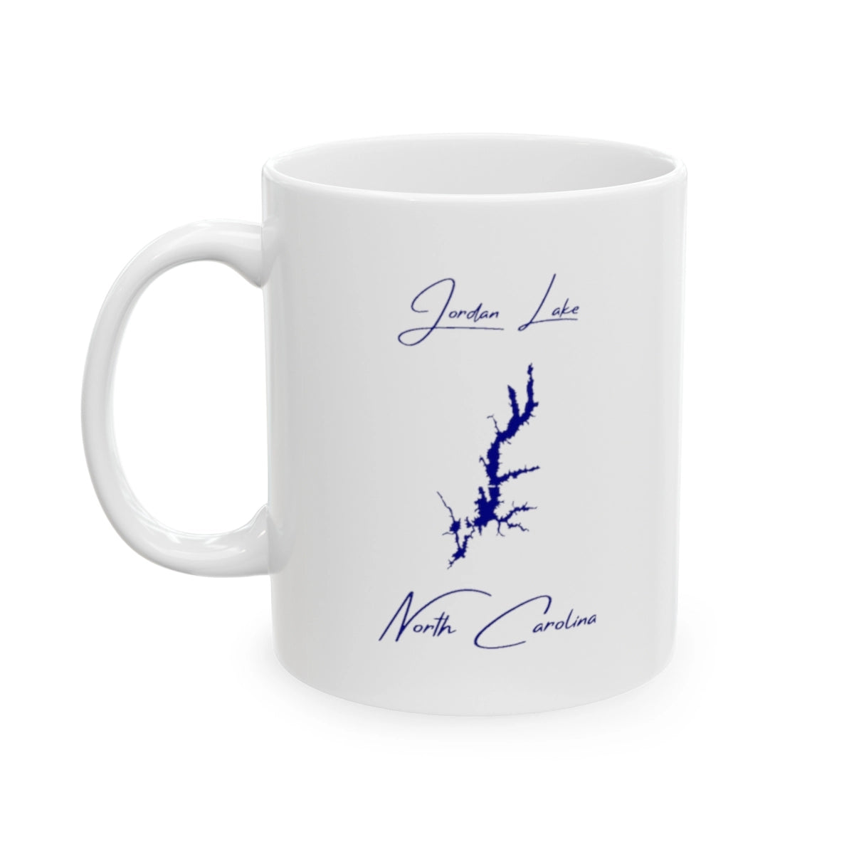 North  Carolina  Jordan  Lake  Ceramic  Mug  other  position  view  from  left  11oz.webp