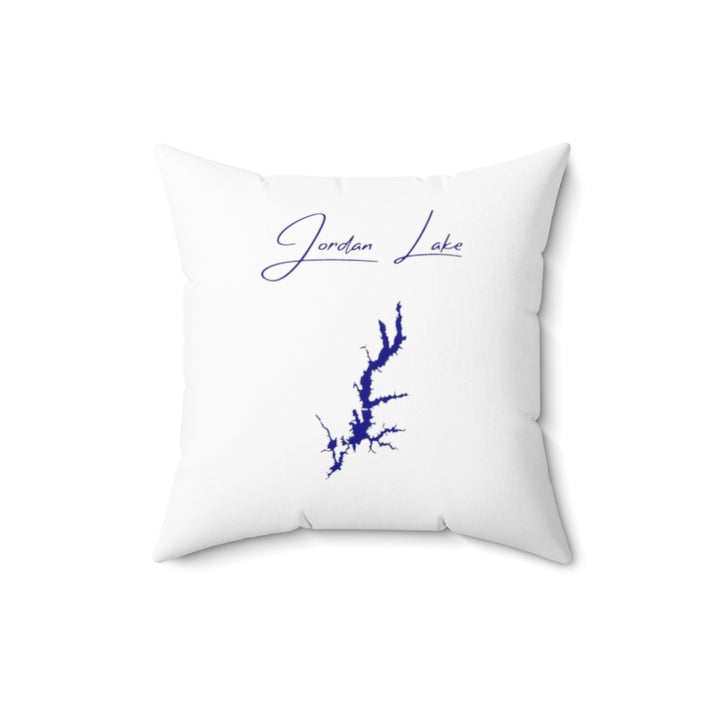 North  Carolina  Jordan  Lake  Pillow  front  position  view  from  back  16  x  16.webp