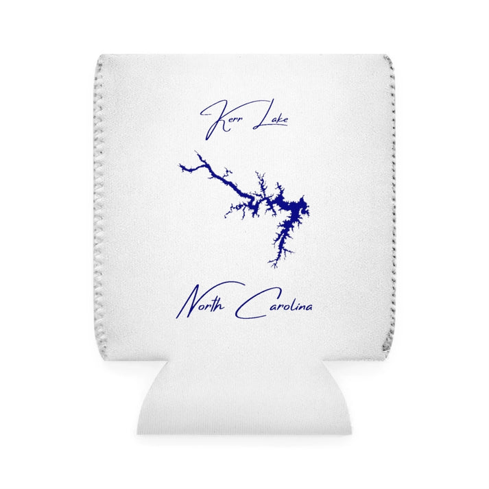 North  Carolina  Kerr  Lake  Can  Koozie  front  position  view  from  front-1  white.webp