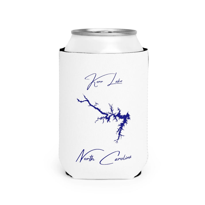 North  Carolina  Kerr  Lake  Can  Koozie  front  position  view  from  front-2  white.webp