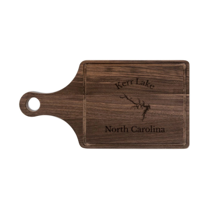 North  Carolina  Kerr  Lake  Engraved  Cutting  Board  front  position  view  from  front  walnut.webp