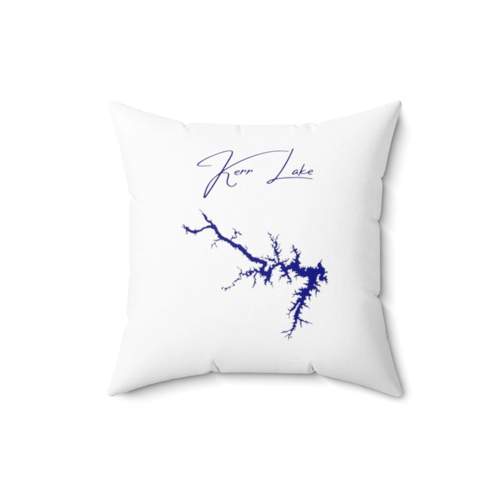 North  Carolina  Kerr  Lake  Pillow  front  position  view  from  back  16  x  16.webp