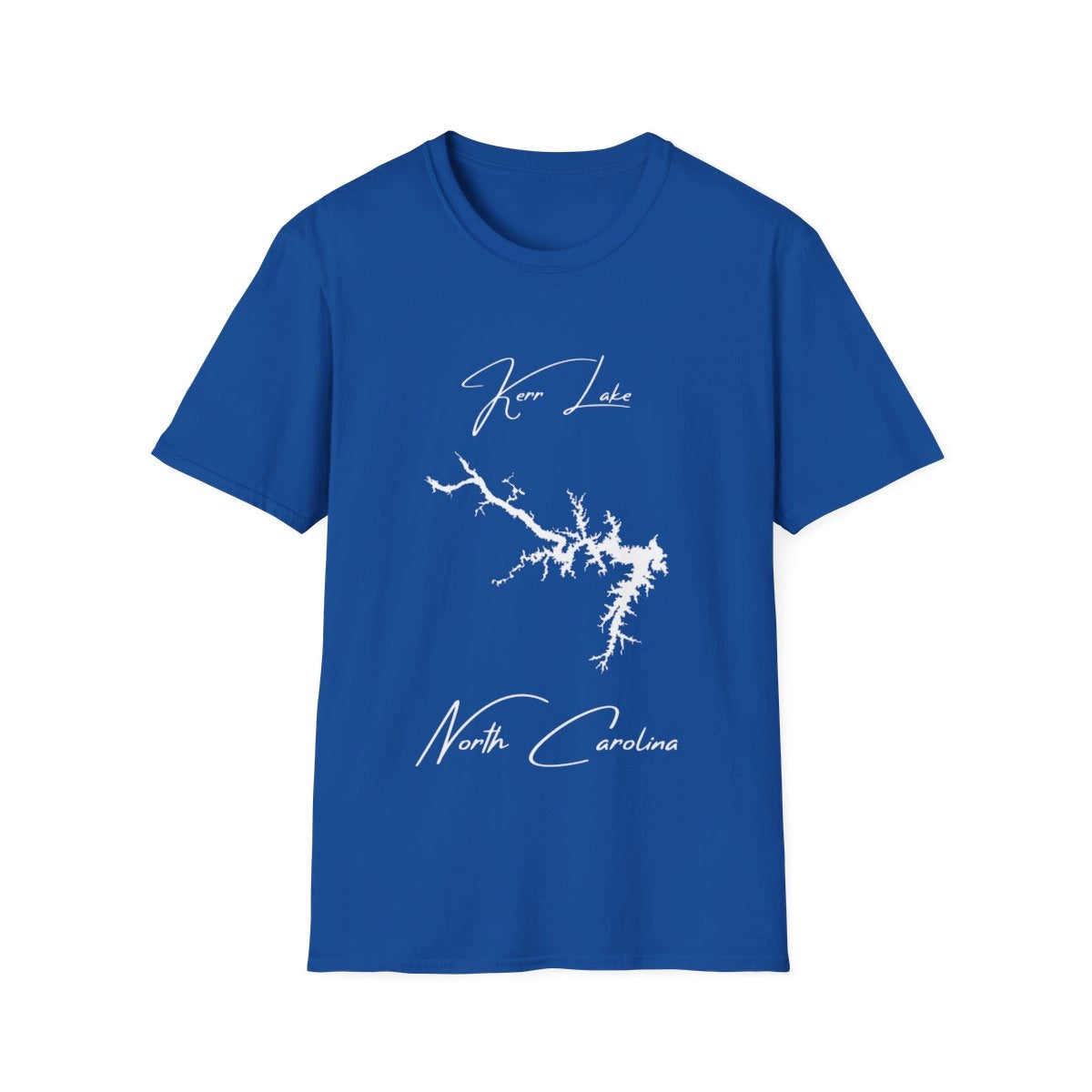 North  Carolina  Kerr  Lake  T-shirt  front  position  view  from  front  royal.webp