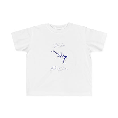 North  Carolina  Kerr  Lake  Toddler  T-shirt  front  position  view  from  front  white.webp
