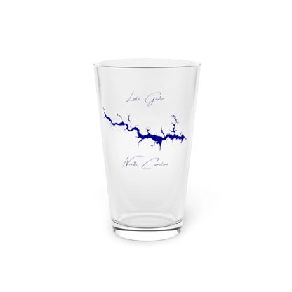 North  Carolina  Lake  Gaston  16oz  Pint  Glass  front  position  view  from  front  16oz.webp