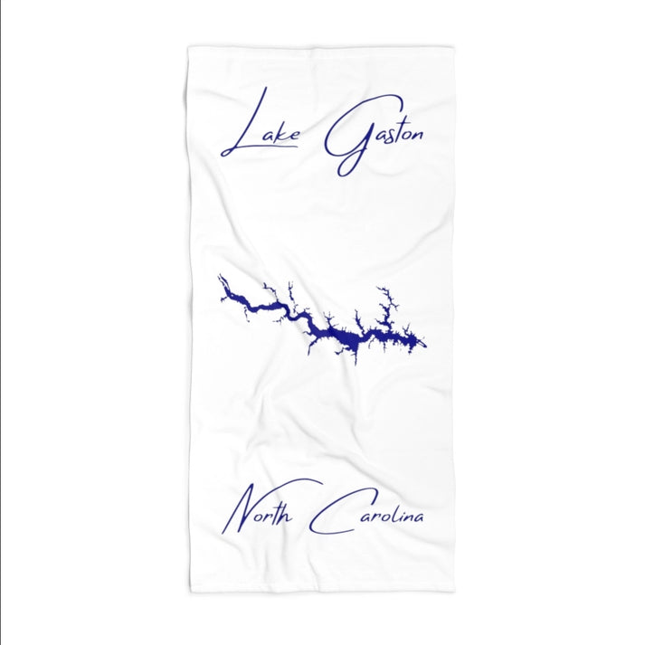 North  Carolina  Lake  Gaston  Beach  Towel  front  position  view  from  front  36  x  72.webp