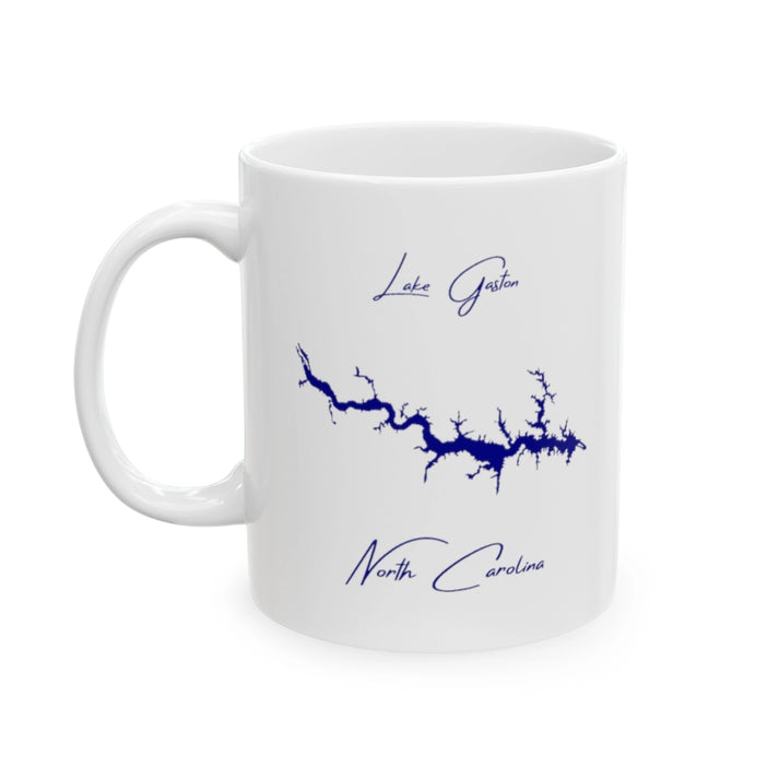 North  Carolina  Lake  Gaston  Ceramic  Mug  other  position  view  from  left  11oz.webp