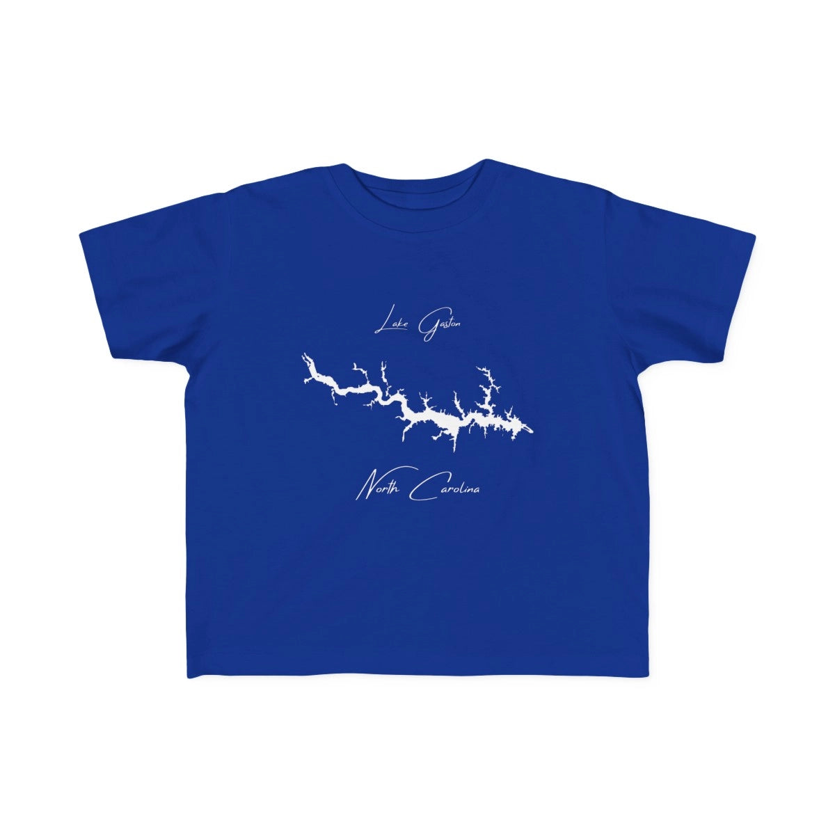 North  Carolina  Lake  Gaston  Toddler  T-shirt  front  position  view  from  front  royal.webp