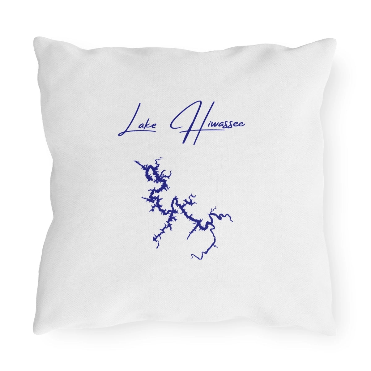 North  Carolina  Lake  Hiwassee  Outdoor  Pillow  back  position  view  from  back  16  x  16.webp