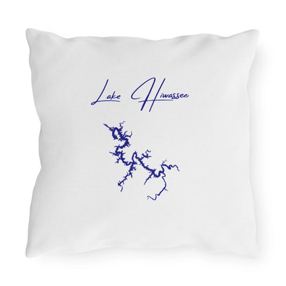 North  Carolina  Lake  Hiwassee  Outdoor  Pillow  back  position  view  from  back  16  x  16.webp