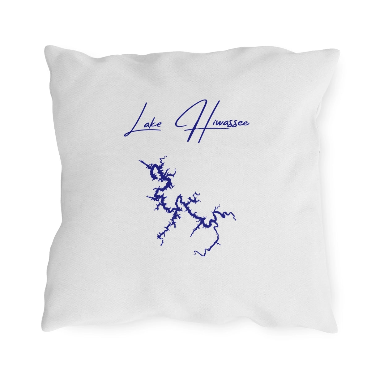 North  Carolina  Lake  Hiwassee  Outdoor  Pillow  back  position  view  from  back  18  x  18.webp