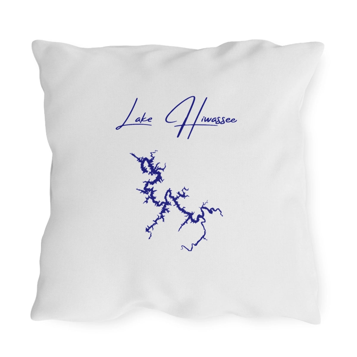 North  Carolina  Lake  Hiwassee  Outdoor  Pillow  back  position  view  from  back  20  x  20.webp