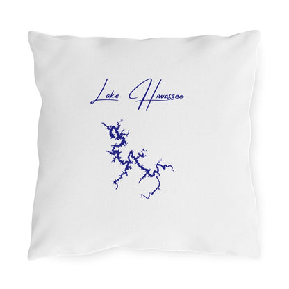 North  Carolina  Lake  Hiwassee  Outdoor  Pillow  front  position  view  from  front  16  x  16.webp