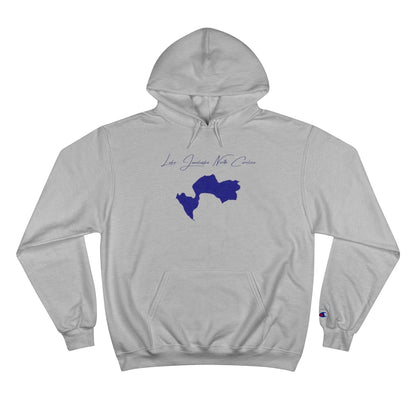 North  Carolina  Lake  Junaluska  Hoodie  front  position  view  from  front  light  steel.webp