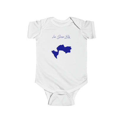 North  Carolina  Lake  Junaluska  Onesie  front  position  view  from  front  white.webp
