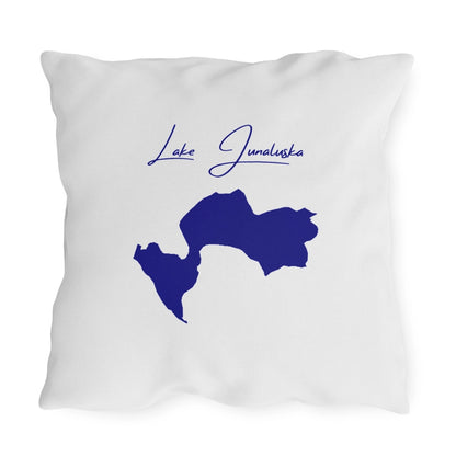 North  Carolina  Lake  Junaluska  Outdoor  Pillow  back  position  view  from  back  20  x  20.webp
