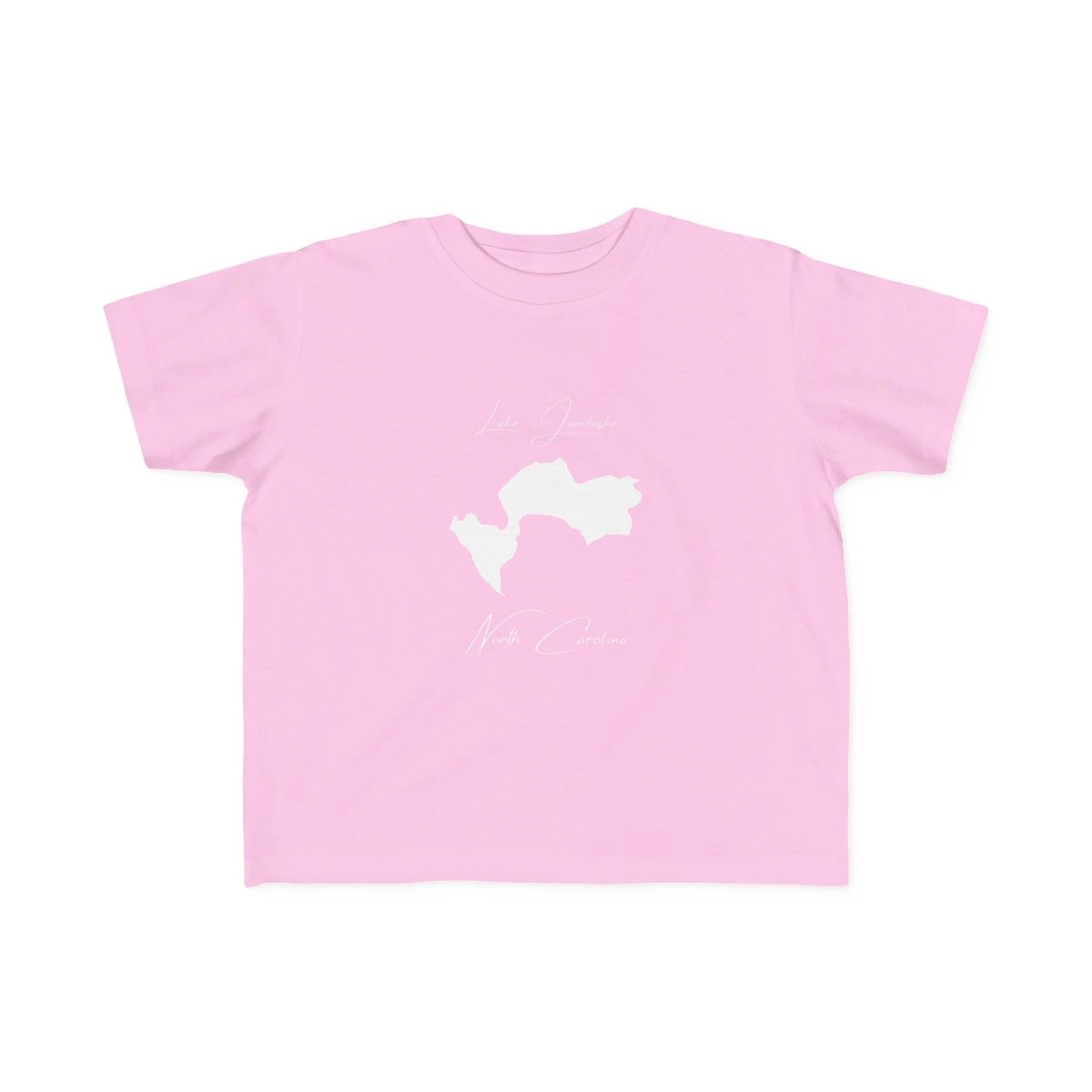 North  Carolina  Lake  Junaluska  Toddler  T-shirt  front  position  view  from  front  pink.webp