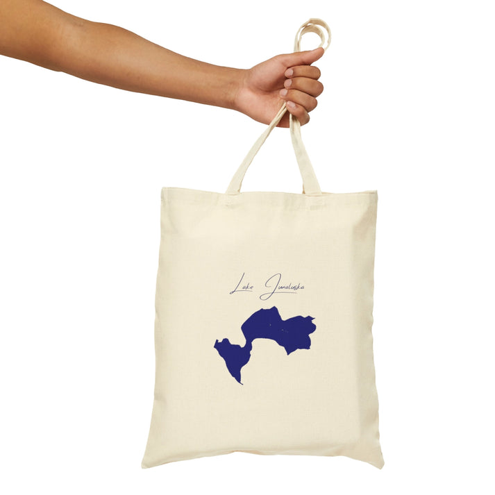 North  Carolina  Lake  Junaluska  Tote  Bag  other  position  view  from  context-front  15  x  16.webp